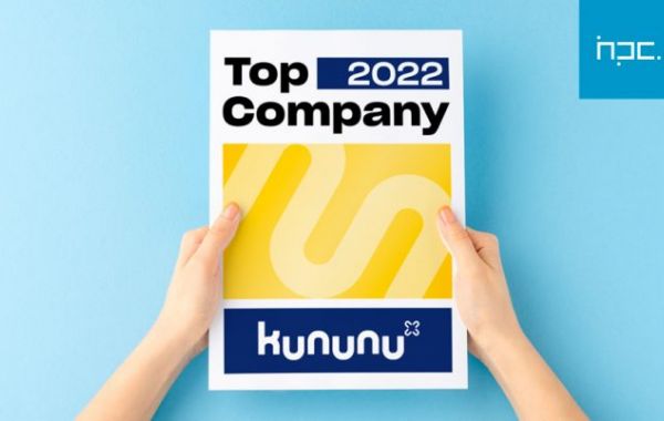 Foto der Kununuauszeichnung Top Company 2022