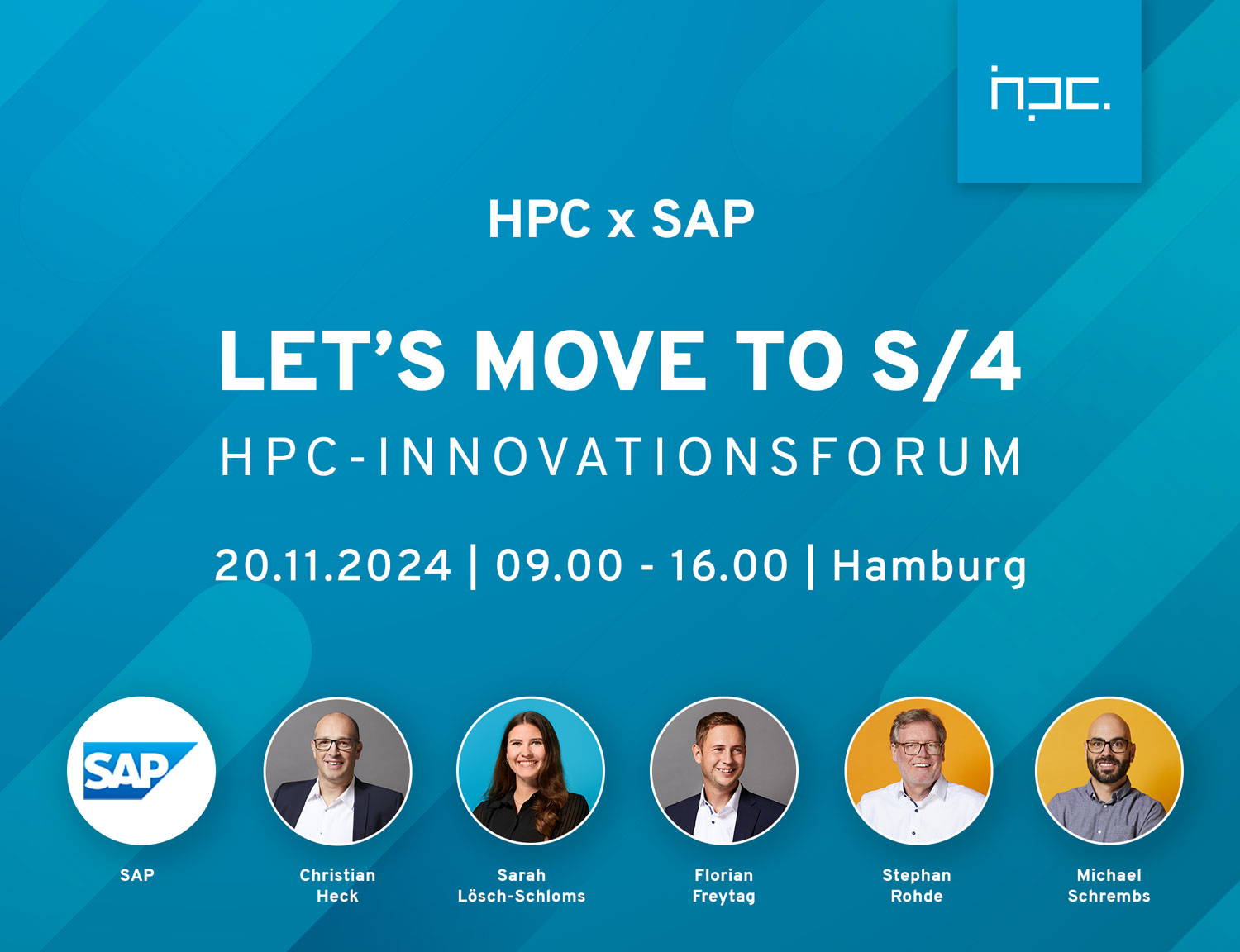 Eventgrafik HPC-Innovationsforum 2024 in Hamburg